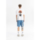 MWM Unisex κοντομάνικη μπλούζα Teddy Bear Streetwear Dog Print Tee